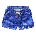 Loose Casual Surf Print Summer Beach Shorts