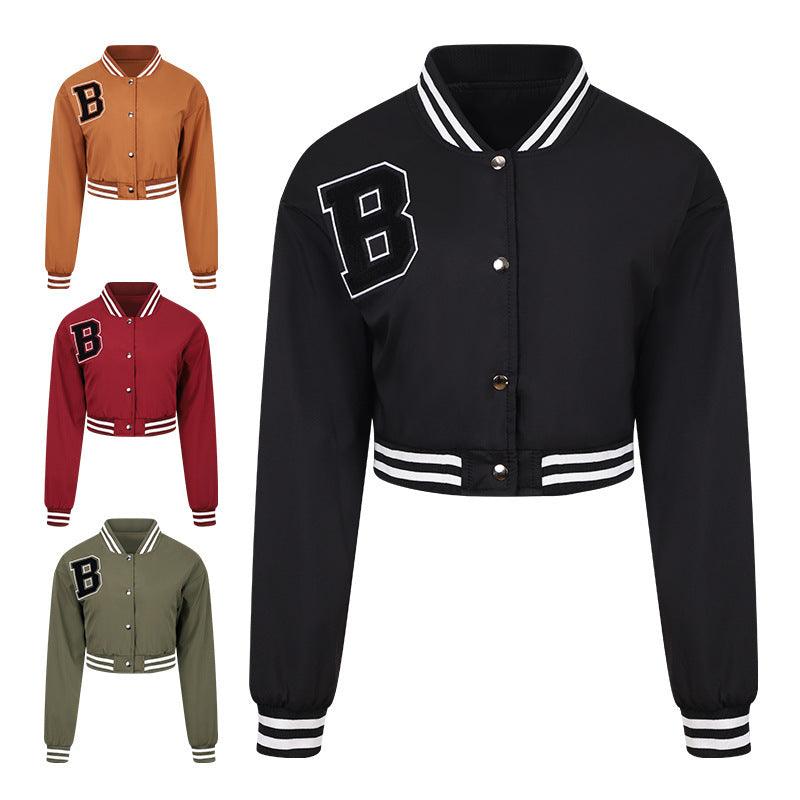 Women's Casual Jacket Spring And Autumn Thin Cotton Coat