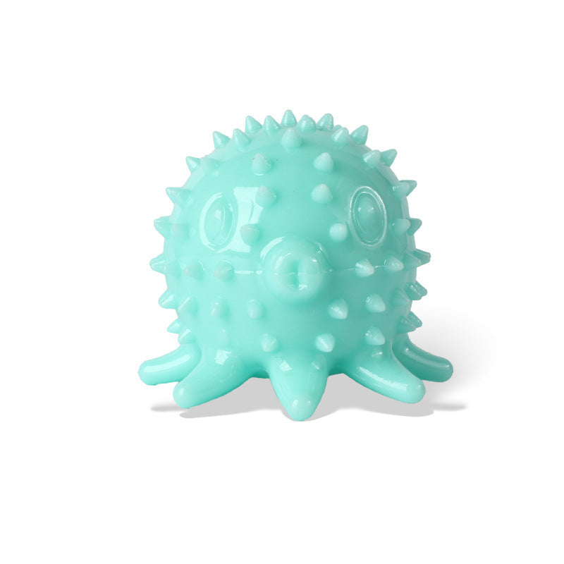 Pet Dog Toy Eight-clawed Octopus Bites, TPR Molar Teeth, Self-relieves Boredom, Supplies For Puppies And Dogs, Pet Toy, Not Rotten