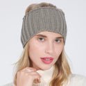 Knitted Hairband Ladies Air Top Ponytail