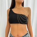 Multi-layer Chain Creative Tassel Shoulder Chain