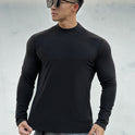 Double-sided Dralon Euro Turtleneck Long Sleeve Bottoming Shirt