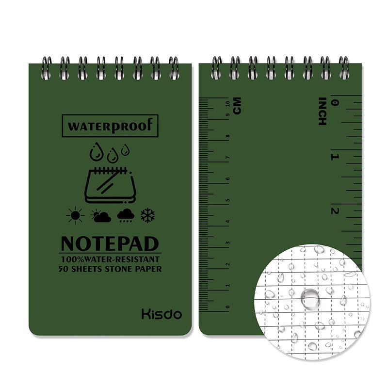 All-Weather Spiral Waterproof Office Notepad