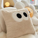 Cute Cartoon Big Eye Pillow Cushion, Bedroom Headboard Cushion Cover