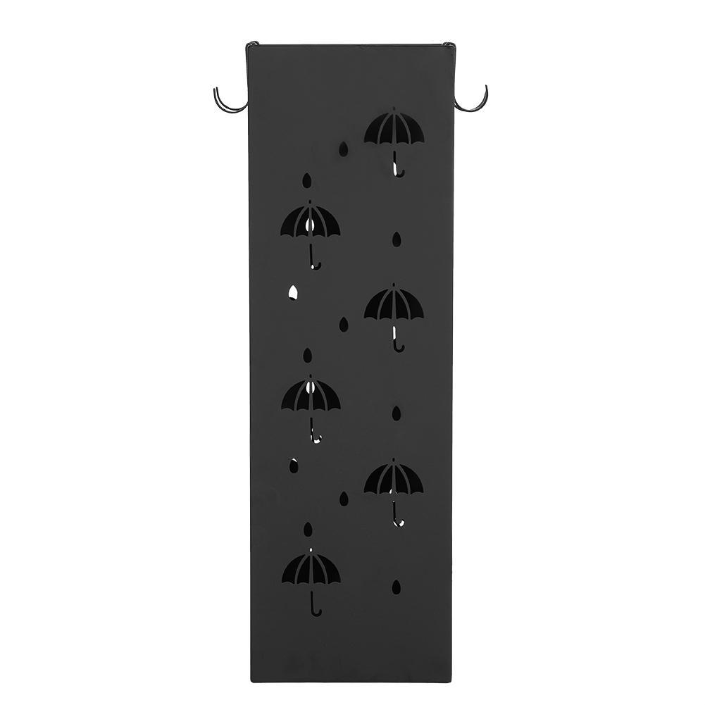 Umbrella Design Entryway Umbrellas Iron Holder Storage Rack Black