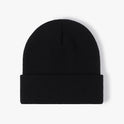 Autumn And Winter Light Board Warm Thickened Double-layer Simplicity Women's Knitted Hat