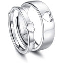 Women's Korean-style Simple Hollowed Heart Shape Ring