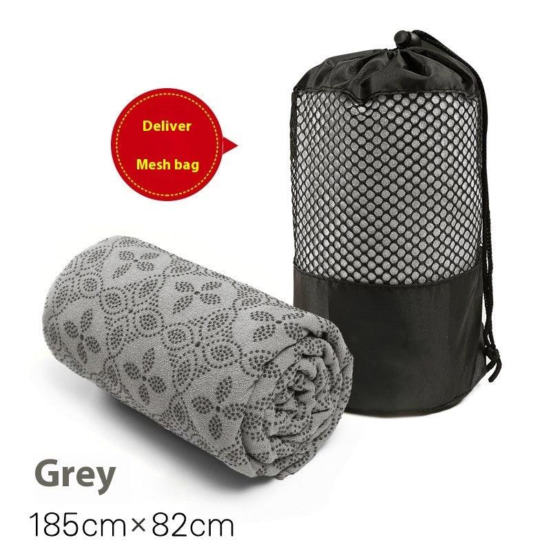 Home Anti Slip Particle Sweat Absorbing Yoga Towel