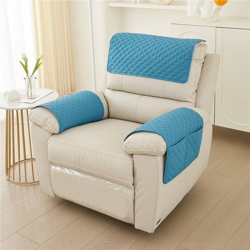 Sofa Headrest Armrest Pad Three-piece Set