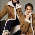 Double-sided Autumn And Winter Thickened Plus Velvet New Coat