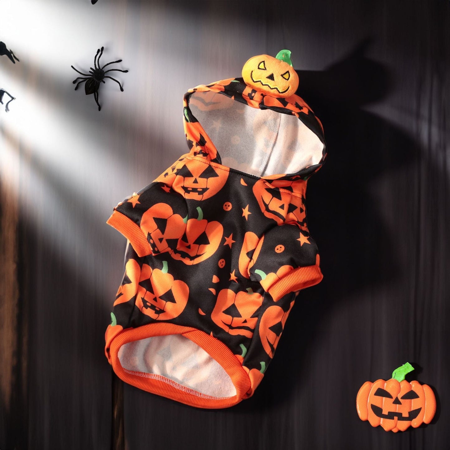 Wansheng Pet Clothes Dog Cat Pumpkin Sweater