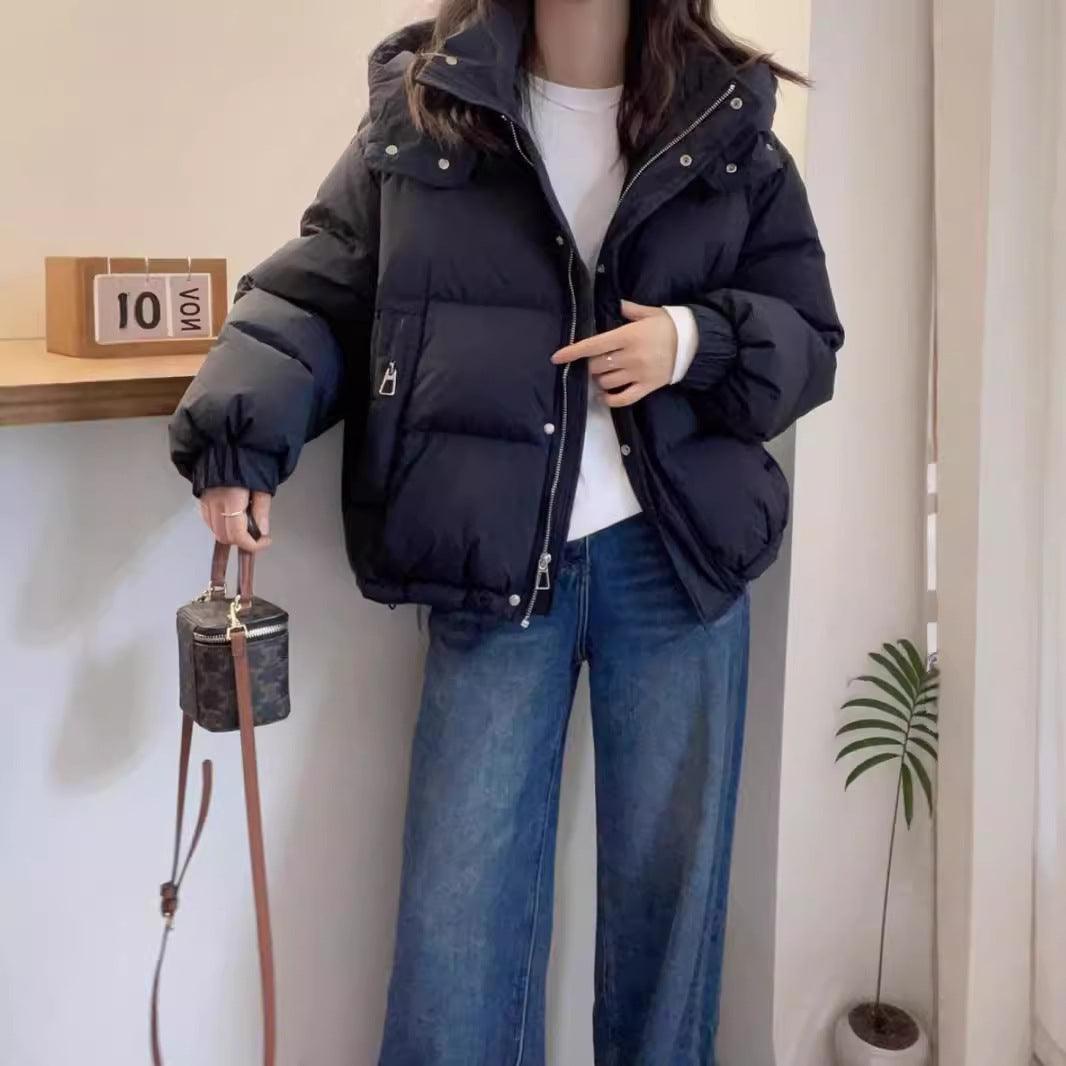 Women's Plus Size Split Warm Casual Jacket