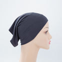 Modal Mercerized Cotton Multicolor Bottoming Hood Jersey Stretch Pile Cap
