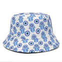 Versatile Geometric Graffiti Retro Fisherman Hat