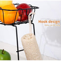Iron Art Snack Fruit Basket Storage Basket Minimalist