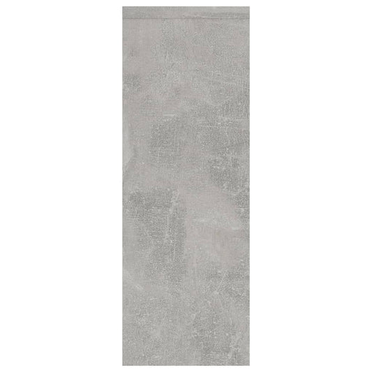 vidaXL Wall Shelf Concrete Grey 45.1x16x45.1 cm Engineered Wood