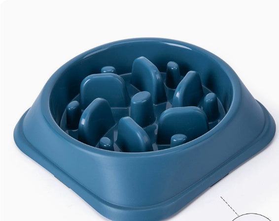 Pet Slow Feeding Bowl Dog Bowl Anti-choke Anti-skid