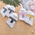 Women's alphabet tube socks