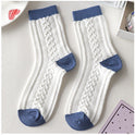 Women's Cute Cartoon Bear Thin Mid-calf Length Socks