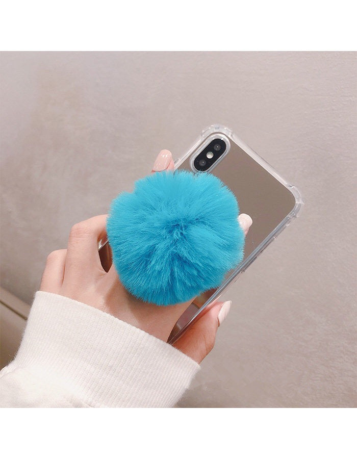 Plush Ball Is Suitable For Mobile Phone Holder