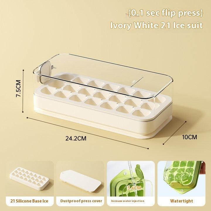 Household Pressing Food Grade Plastic Ice Tray Mold