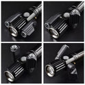 LED Rechargeable Bike Lights Bicycle Torch Front & Rear Lamp Set USB Waterproof