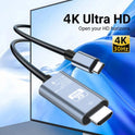 USB C To HDMI 2M 4K Cable - TV Adapter -hone -Tablet -Laptop  - For Samsung