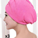 Women's Hair Dryer Cap, Absorbent Dry Hair Towel