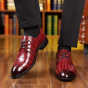 Plus Size Leather Shoes Men's Casual Breathable