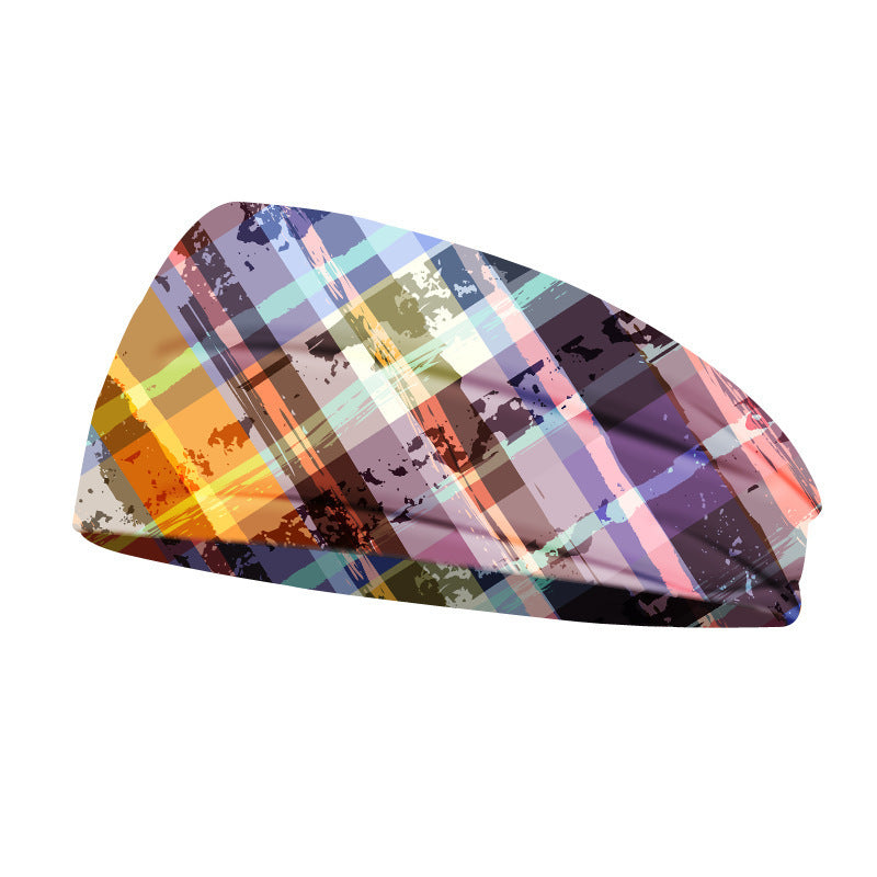 African Geometric Print Men's And Women's Fashion Simple Headband