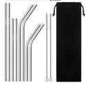 Colourful Reusable Stainless Steel Straws