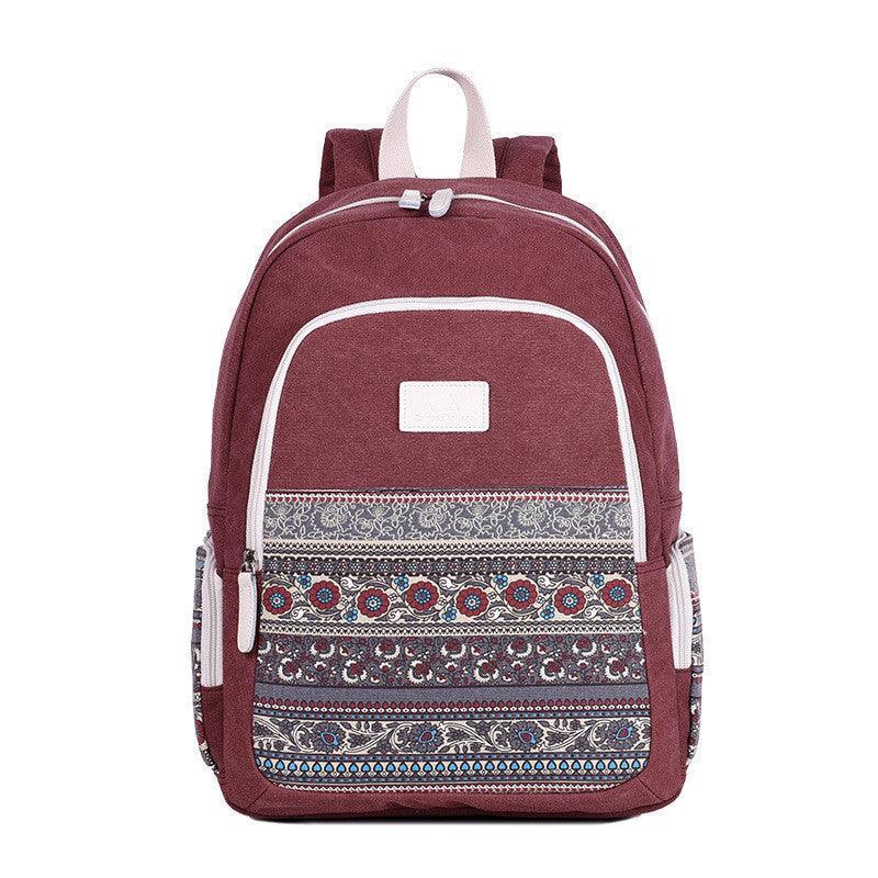 Men's Fashion Outdoor Casual Ethnic Style Backpack