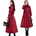 Women's Cotton-padded Clothes Mid-length Loose Bf Down Cotton Jacket Coat