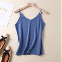 Spring And Summer V-neck Camisole Bottoming Underwear Loose Knit Sweater