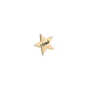 Creative Star Element Metal Medal English Five-pointed Star Brooch
