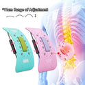 Back Cracker New Back Massager Lumbar Neck Stretcher Spine Board Back Support Relax Cervical Masajeador Fitness Stretching Massage