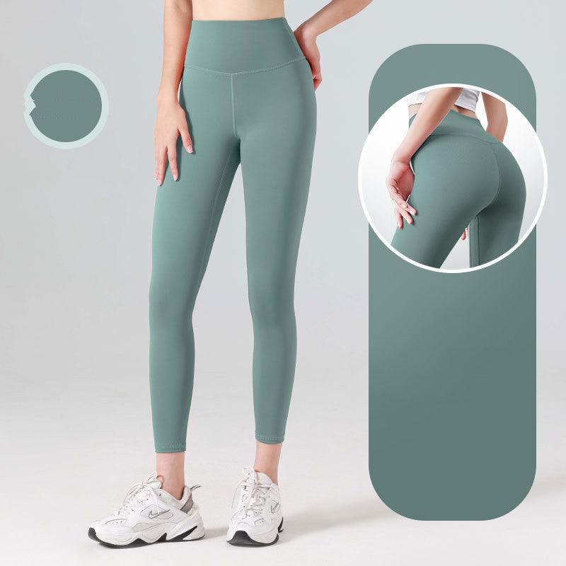 Yoga Pants With Seamless Peach Buttocks