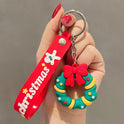 Women's Cute Fashion Cartoon Doll Christmas Keychain