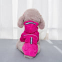 Night Reflective Stripe Cat Puppy Raincoat