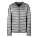 Down Jacket Women's Lightweight Collarless Fashionable All-match Short Coat