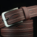 Pattern Men's Belt Casual Pin Buckle