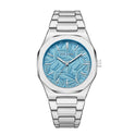 Niche High Sense Waterproof New Palm Leaf Embossed Dial Watch For Men