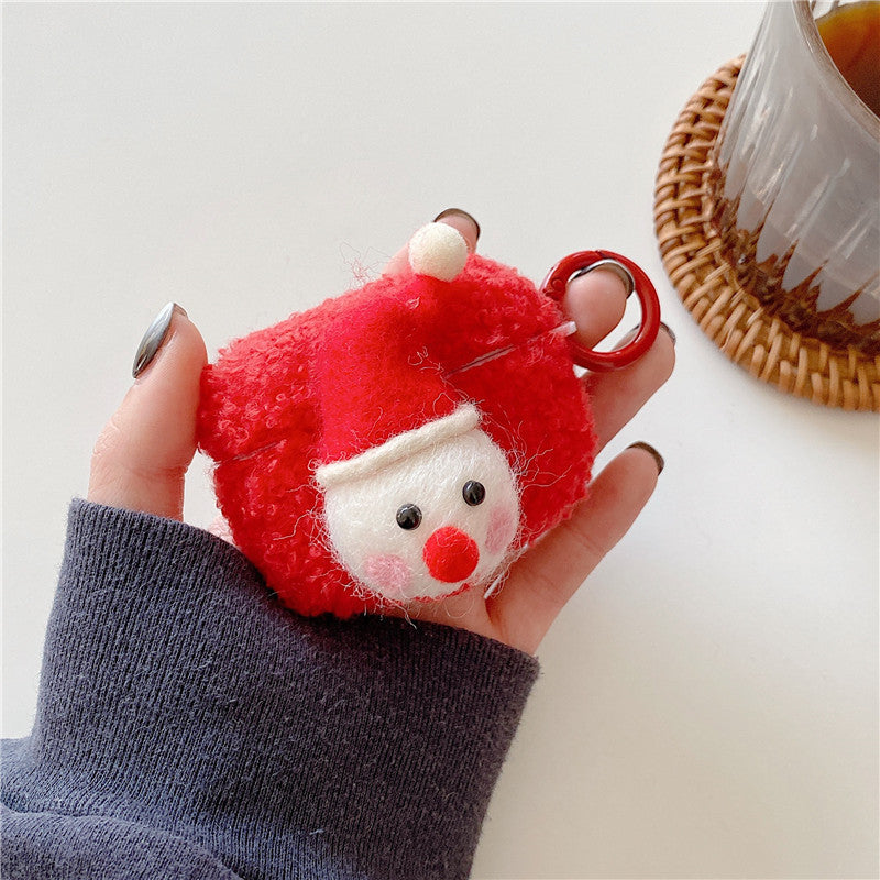 Santa Snowman Earphone Protective Soft Case