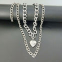 Creative Love Pendant Necklace Double Layer Female Necklace