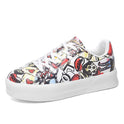 Couple Sneakers Printed Embroidered Cloth Low-top Soft Bottom