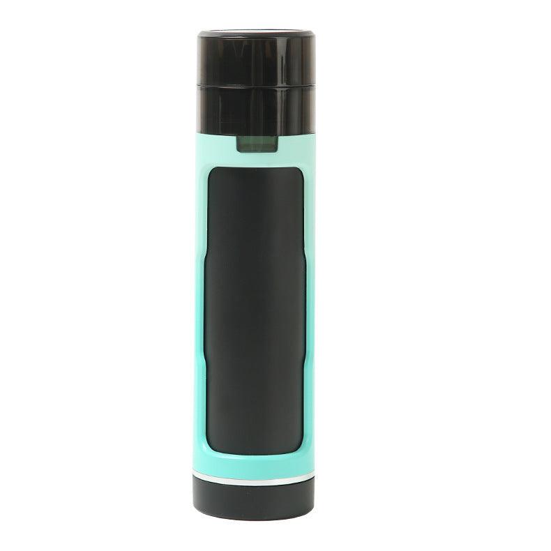 Portable double tube manual plastic grinder