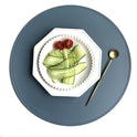 Imitation Leather Placemats, Placemats, Heat Insulation Placemats, Western Placemats