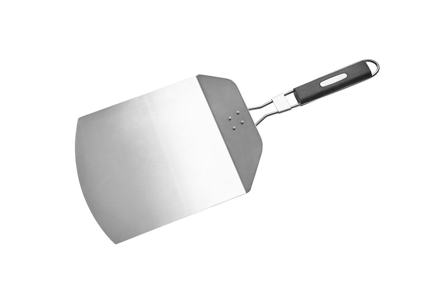 Folding Pizza Peel Spatula Long Handle Turning Super Smooth Paddle Non-Stick