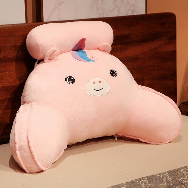 Ice Bean Latex Pillow Bedside Cushion Soft Bag