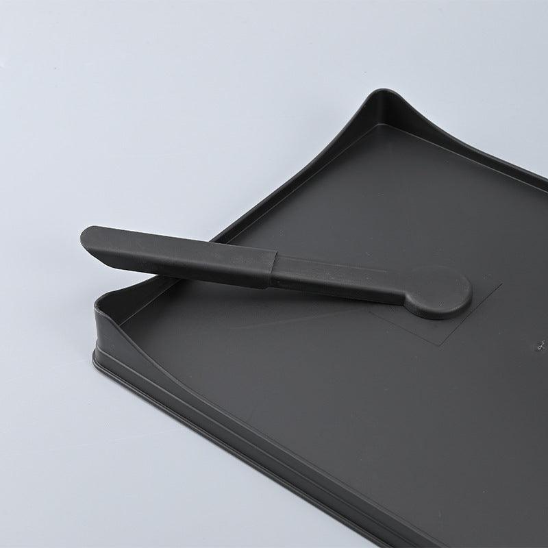 Plastic Water Hose Sink Black Draining Dish Rack Water Pan